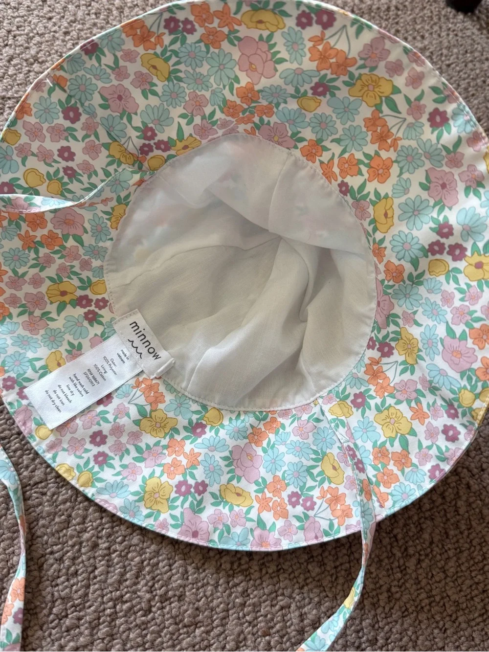 Minnow Swim Baby Floral Sun Hat
